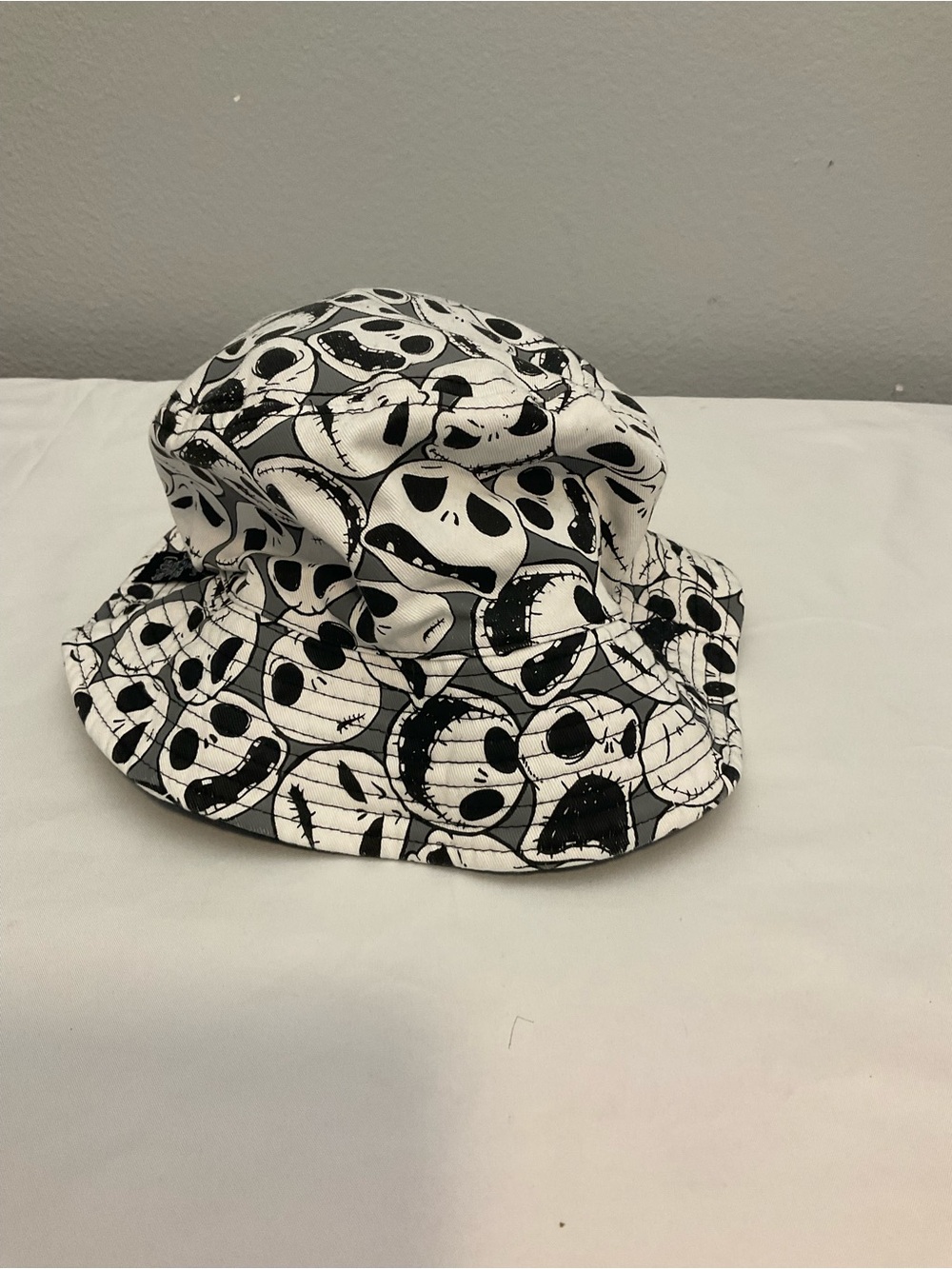 Disney Black & White Jack Skellington Bucket Hat